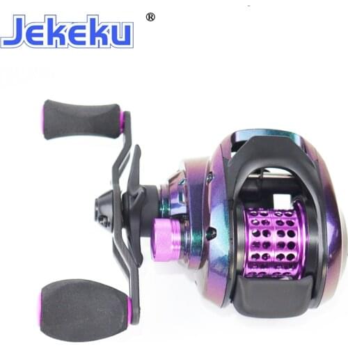 JEKEKU NEW UltraLight BFS Baitcasting Fishing Reel10+1 BB 7.1:1 Aluminum alloy Spool Magnetic Casting Pole for UL Fishing Rod