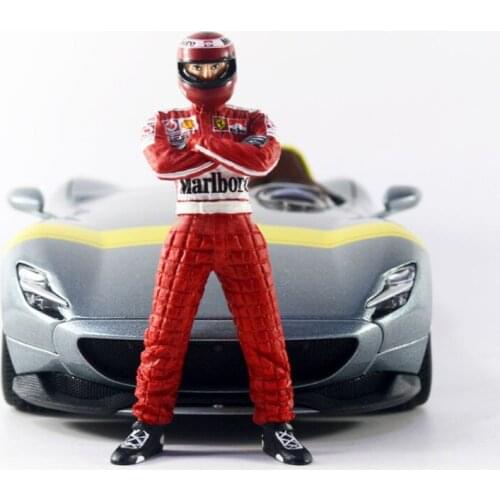 1/18 Scale Racer Dolls Various Scene Decoration Puppet Racer Model Scene Accessories Display Diy Standing Doll Table Toys Boys