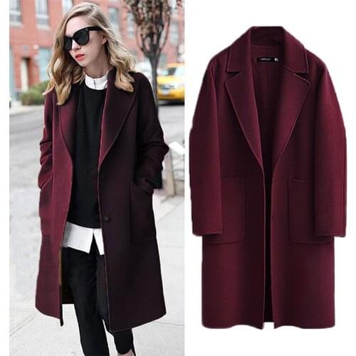 Женские большие пальто LeFifino China At AliExpress