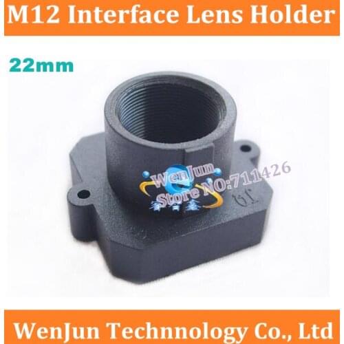 M12 interface lens holder COMS lens mount 22mm hole distance large inner frame Plastic base--200pcs/lot