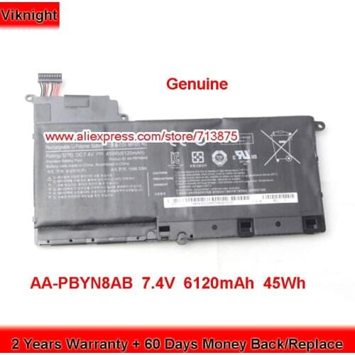 Genuine AA-PBYN8AB Battery NP530U4B for Samsung 530U NP530U4B 530U4C 535U4C NP540U3C NP530U4C NP530U4BL 7.4V 45Wh