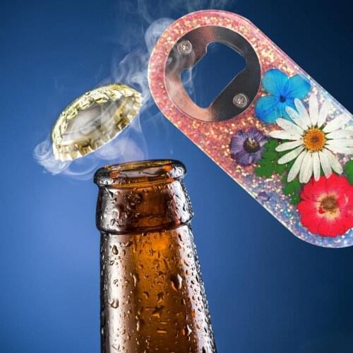 Bottle Opener Inserts Kit Stainless Steel Round DIY 15 Sets Bottle Opener Inserts with Screwdriver 36 Screws for Beer Bottle Cap