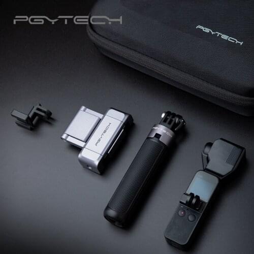 PGYTECH OSMO POCKET VLOG Professional Development Kit Flexible switching shooting mode Storage and carrying case Easy to carry