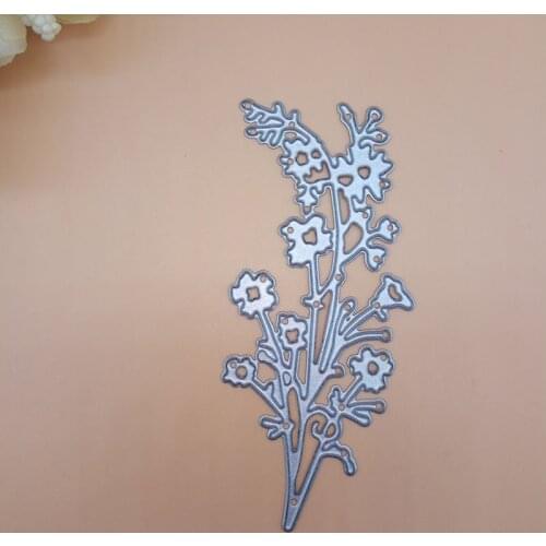 Flower Floral Bloom Blossom Cutting Dies Cutter Knife mold Scrapbooking Dies Metal Stamps and die for Card Making DIY