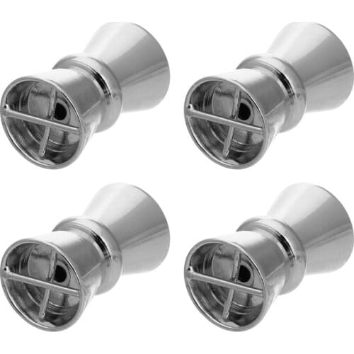 5pcs/lot Rhodium Color Strong Magnetic Clasps Fits Round Leather Cord Necklace Bracelet Connectors For Jewelry Making