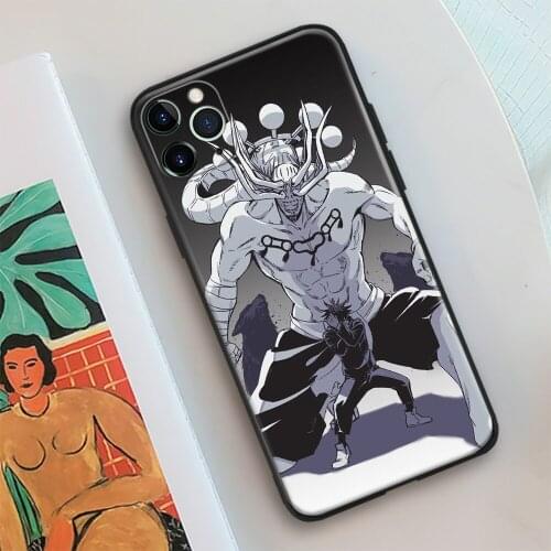 Mahoraga Megumi Fushiguro Jujutsu Kaisen Glass Phone Case Cover Shell For IPhone SE 6 6s 7 8 Plus X XR XS 11 12 Mini Pro Max