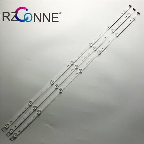 Led backlight lamp strip 7 leds for LG 43UJ634V Innotek 17Y 43inch-A-Type LC43490059A LC43490058A HC430DUN 43LJ61_FHD_L