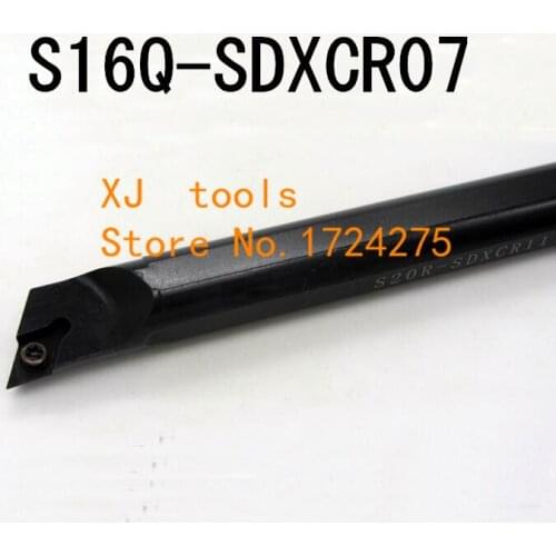 S16Q-SDXCR07/S16Q-SDXCL07 Boring Bar Internal Turning Holder,95 degrees CNC Lather Cutting Toolholder for DCMT070204 blade