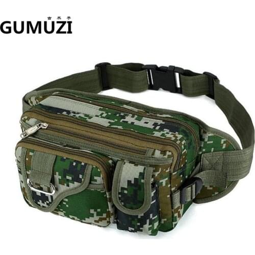 High Quality Canvas Men Waist Packs Vintage Mens Phone Purse Fashion Casual Male Travel bag Belt Portable Messenger Bags