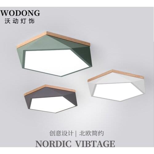 Japan led ceiling light Bedside Aluminum living room bedroom