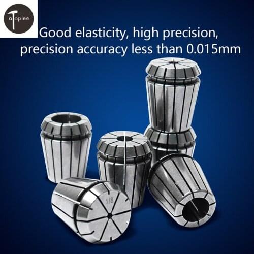 1Pc CNC ER32 Precision Collet 1/2'' To 5/8'' 65 Steel Collet Chuck Tool For CNC Chuck Milling Lathe Drilling Machine Tool