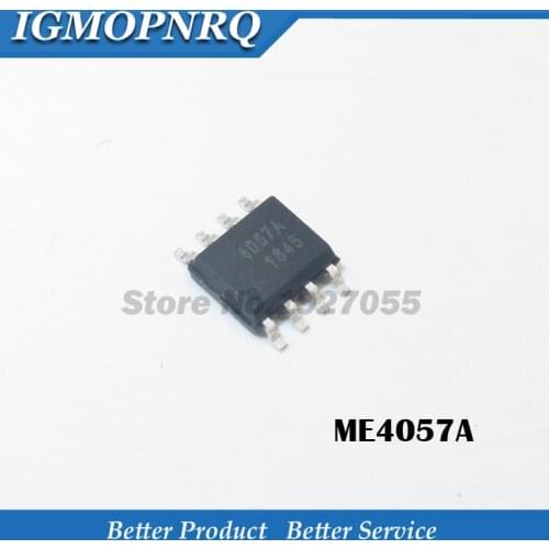 10pcs/lot ME4057 4057A SOP8 4.2V lithium-ion battery charger Mobile IC new