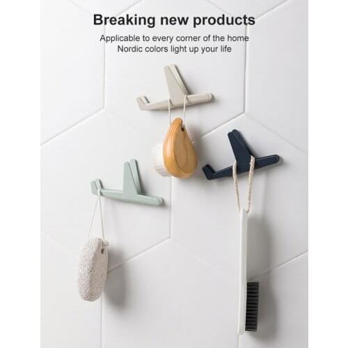 2PCs Mini Flying Plug Hook Nail-free Multifunctional Self-adhesive Hook Power Cord Plug Hook Socket Hanger Home Storage Tools