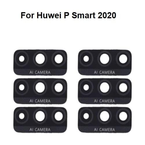 50/PCS New Back Camera Lens Rear Camera Lens Cover Replacement Parts For Huawei P Smart 2020