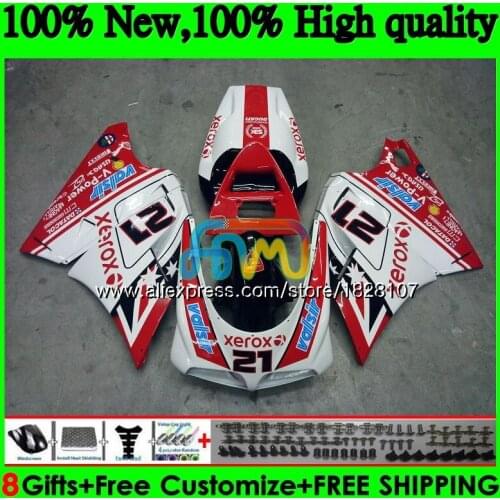 748 853 For DUCATI 916 996 94 95 96 97 98 Red white blk 99 02 71BS.11 998 S R 1994 1995 1996 1997 1998 1999 00 2001 2002 Fairing