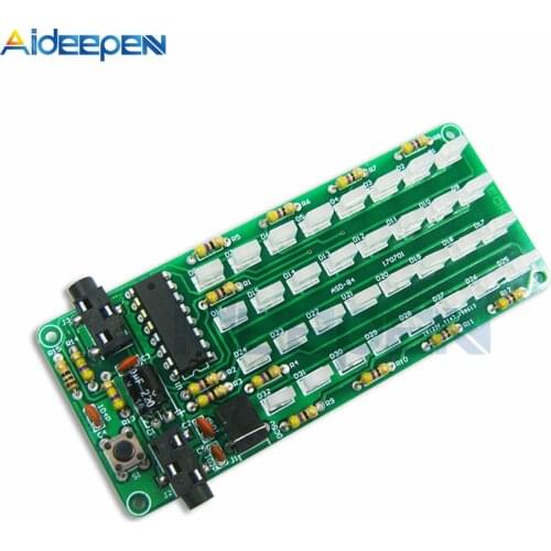 8*4 Level Indicator DIY Kit SMD Soldering Practice Board Audio Spectrum Indicator DIY Electoronics Soldering Practice Set