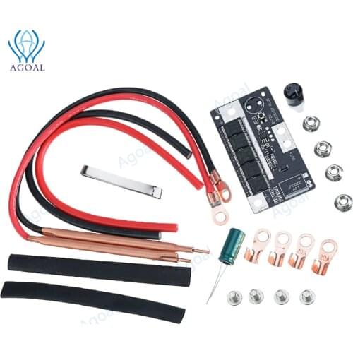 Spot welding machine accessories welding pen full set of accessories DIY portable 12V battery for 18650 26650 32650 12V