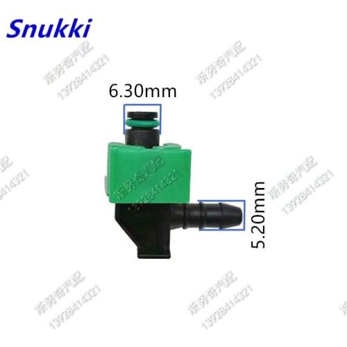 Return pipe fuel line quick connector diesel plastic fittings 2pcs a lot