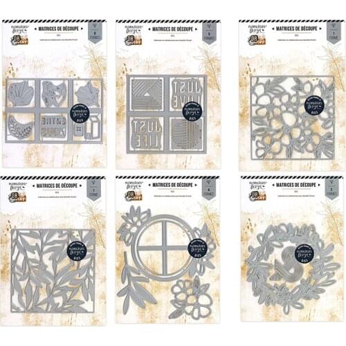 CH 2020 New Arrival Flower Lace Metal Cutting Dies 3D DIY Scrapbooking Carbon Sharp Craft Die Photo Invitation Cards Decoration