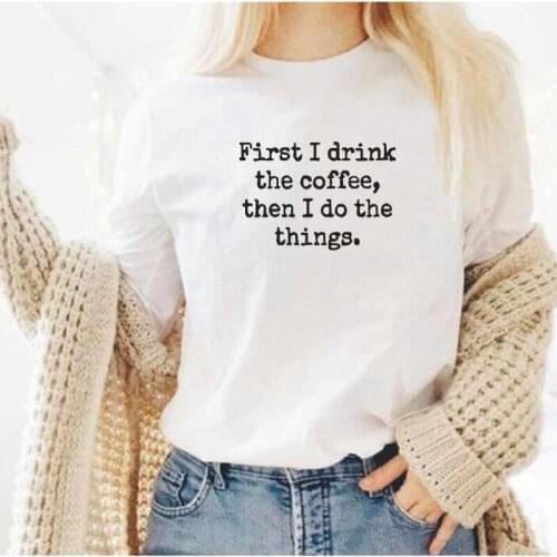 Ladies Letter Print T-shirt Summer Short Sleeve Plus Size Loose Tee Shirt Femme Harajuku White Street T Shirt Women Tops