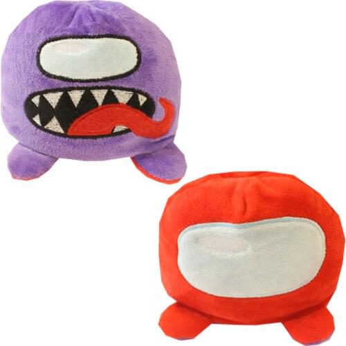 Reversible Flip Fish Stuffed Plush Doll mood Fish Plush Reversible Plush Toy Color Chapter Plush Doll Peluches Pulpos Plush Toys