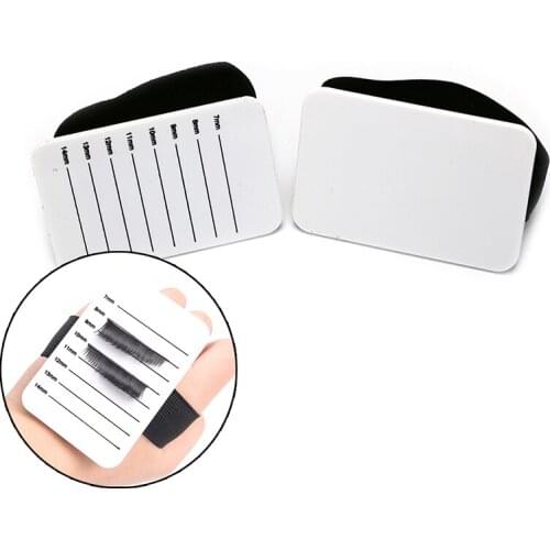 Eyelash Extension Tools for Women New 1Set Acrylic Lash pallet Eyelash Extensions Tile Palette Adhesive Glue Ceramic Holder Lash