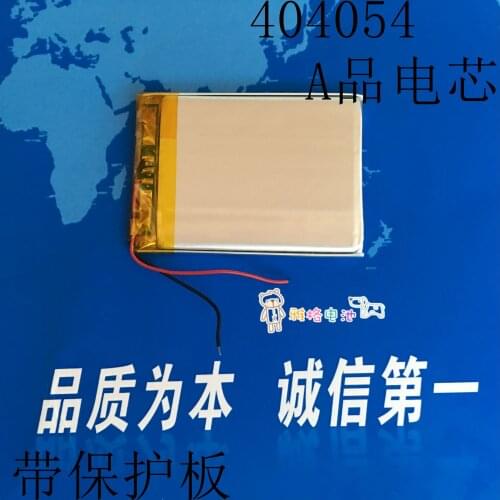 New Hot 3.7V polymer lithium battery 404054 1100mAh vehicle recorder GPS e-book PSP toy Rechargeable Li-ion Cell Batteries