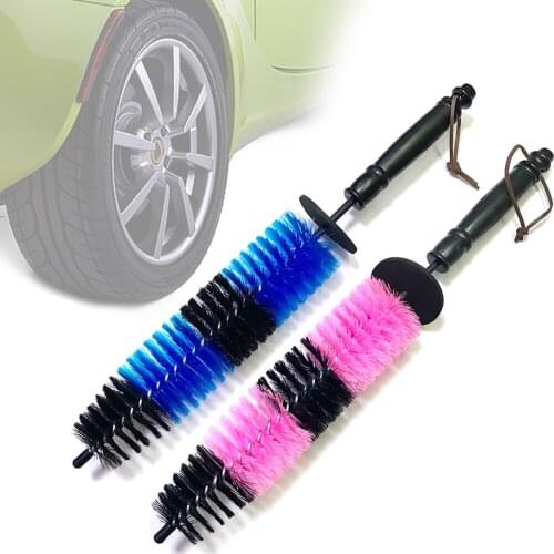 Multifunction Car Wheels Wash Brush Car Truck Motor Engine Grille Wheel Wash Brush Tire Rim Lengthen Cleaning Tool Accessories