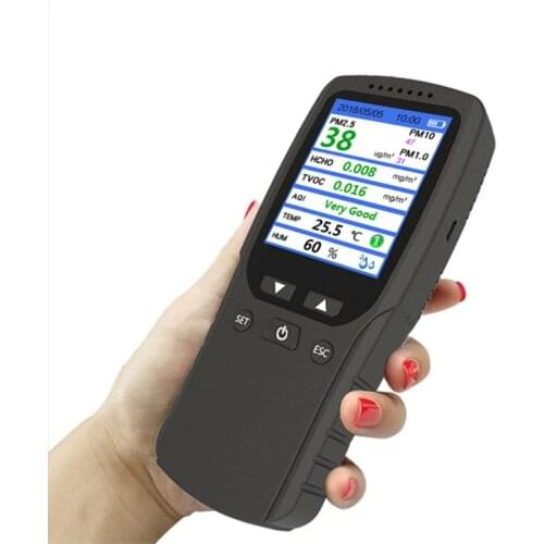 Air Quality Monitor, Indoor Air Pollution Meter Micro Dust Tester