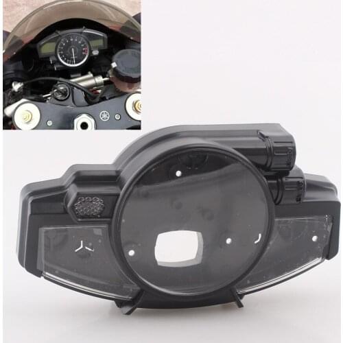 Motorcycle ABS plastic Black Speedometer Speedo Meter Tachometer Gauge Case Cover For Yamaha YZF R1 YZF R12007-2008