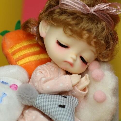 Full Set 1/8 Doll EGGY SLEEPY-tt ABS Resin Baby Cute Girl Female SD Adjustable Joint Doll Educational Adult Toys Present Gift