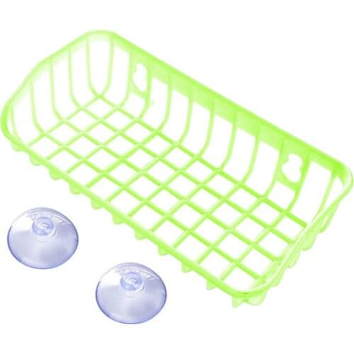 Suction Cups Sink Drain Basket Storage Hanging Washing Cleaning Ball Storage Gadgets Kitchen Sponge Holder