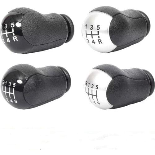 5/6 Speed MT Car Gear Shift Knob For Ford Focus Mustang Galaxy Fiesta MK6 Mondeo MK3 S-MAX C-MAX Transit Handball Accessories