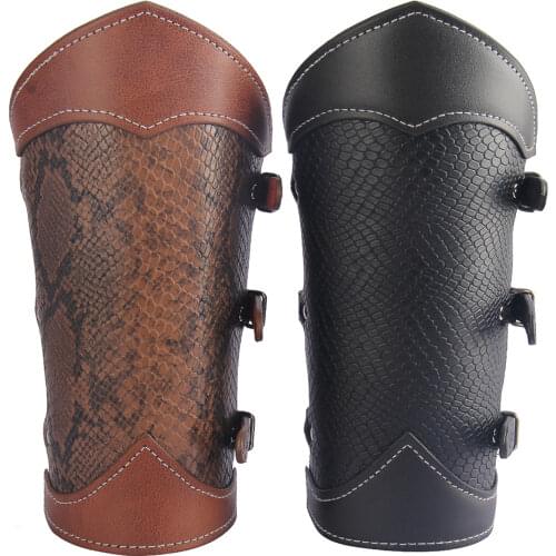 Knights Arm Guards Archery Wristband Medieval Costume Bracers Wrist Guard Viking Cosplay Props for Men Women Teen