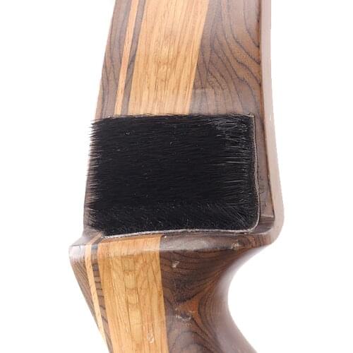 Sealskin Arrow Rest with Adhesive Traditional Recurve Bow Fur Arrow Stand for Hunting Shooting Archery Accessories