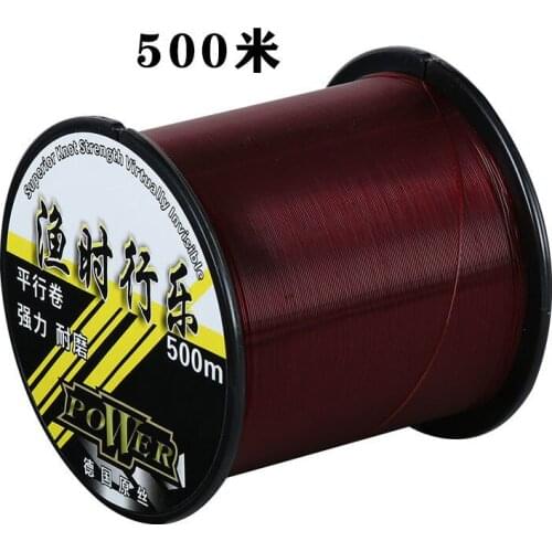 100m/500m Super Strong 0.6/0.8/1/1.2/1.5/Fishing Line Japanese Freshwater Saltwater Fishing Monofilament Nylon Fishing Line