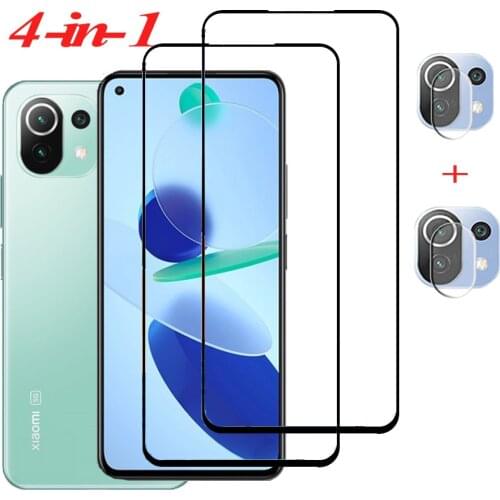 Tempered Glass For Xiaomi Mi 11 Lite 5G Screen Protector For Xiaomi Mi 11Lite MI 11i Film Mi11i Mi 11 Lite Phone Glass