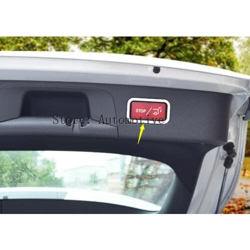 Rear tail door Switch frame Cover Trim For Mercedes-Benz ML W166 2012-2015 & GL X166 2013-2016 & GLE W166 C292 2016 & GLS 2017