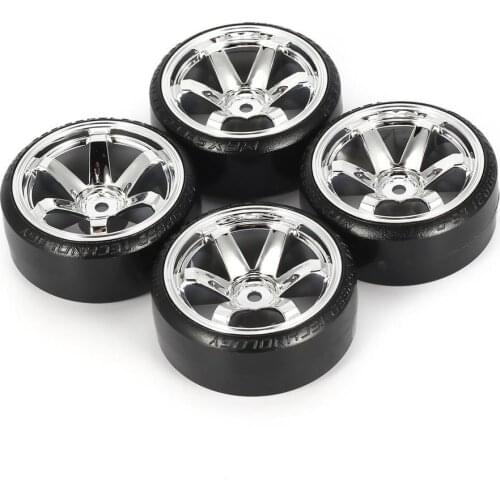 Free ship Hard Plastic RC Drift Tire Hard Tyre Set for Traxxas HSP Tamiya HPI RC On-road Vehicle Drifting Car Spare Parts 4Pcs