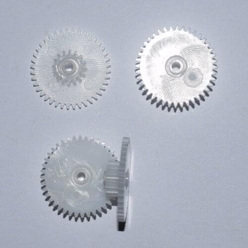 10/100pcs 40+16teeth for 2mm shaft loose fit plastic gears/reduction gear/rc toy part technology model parts 40162B