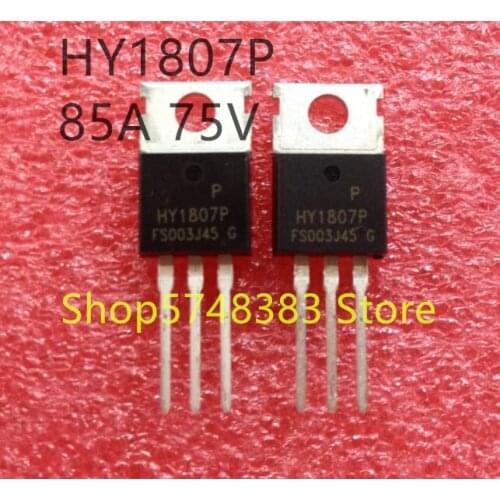 10PCS/LOT 100% new original HY1807P TO-220 HY1807B TO-263 HY1807 75V 85A MOS tube