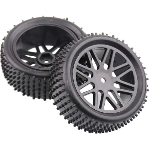 4 Pcs HSP 1/10 RC Off-road Car Model Tires RC Buggy Rally Rubber Tire 06010V Fit For KYOSHO HPI HSP 94166 94177 94170