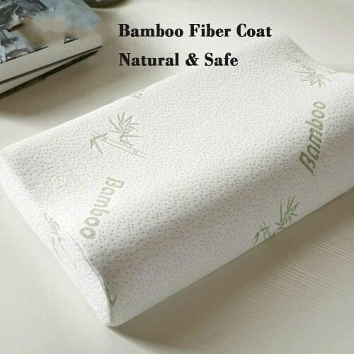 47Neck Protection Memory Foam Pillow Orthopedic Sleeping Beding Pillows Ergonomic Comfortable Neck Protect Bedding Wedge