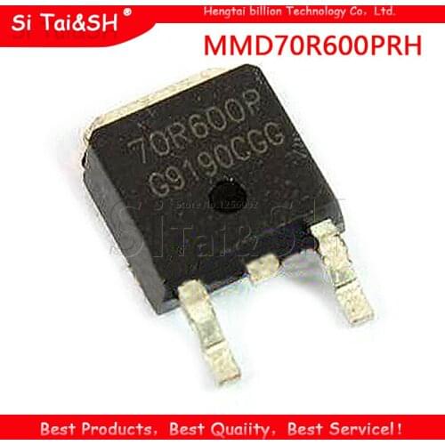5PCS MMD70R600PRH 70R600P TO-252 MOS integrated circuit