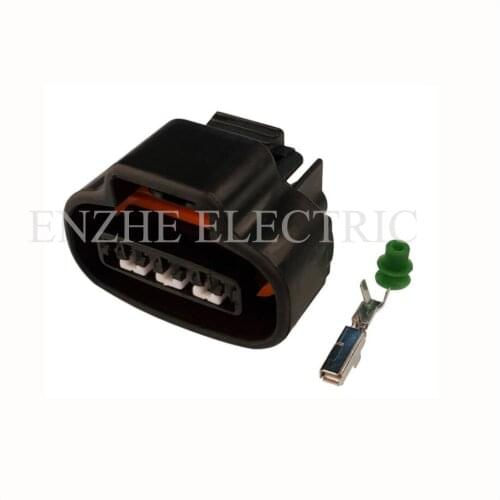 50set car female Connector cable DJ7041A-2.2-21 Terminal jacket auto Plug socket 4 pin male Connector automotive plug