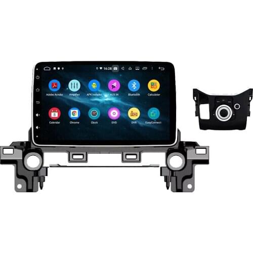 6 Core 9" Android 9.0 Car Radio For MAZDA CX-5 2017-2019 Car Audio 1024*600 Car Stereo PX6 Car Multimedia Player 4G+64G DSP GPS