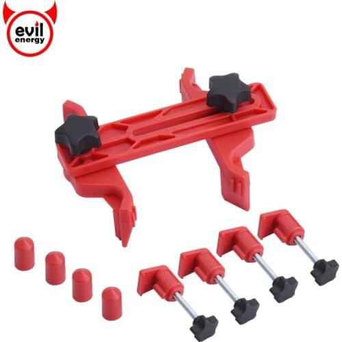 Evil energy Car Dual Cam Clamp Camshaft Timing Sprocket Gear Locking Tool Gear Fixed Kit Car Master Cam Clamp Kit Repair Tools