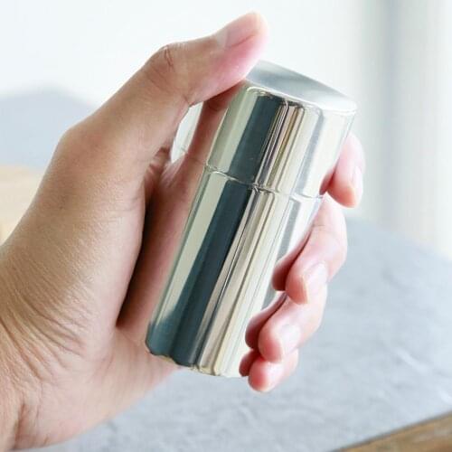 Stainless Steel Canister Jar Candy Seasoning Pepper Pot Spice Cruet Herb Box