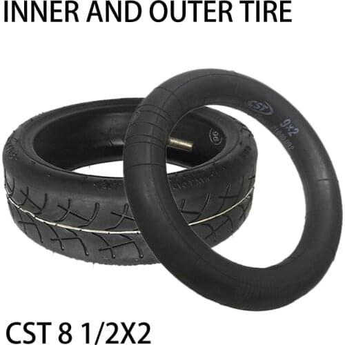 Free shipping 8 1/2 x 2 Tire & inner tube fits Xiaomi Mijia M365 Smart Electric / Gas Scooter Pram Stroller