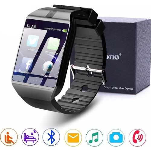Watches Smart Watch DZ09 with Camera Bluetooth WristWatch Sport Wearable Devices SIM TF Card Smartwatch for IOS Android Phones